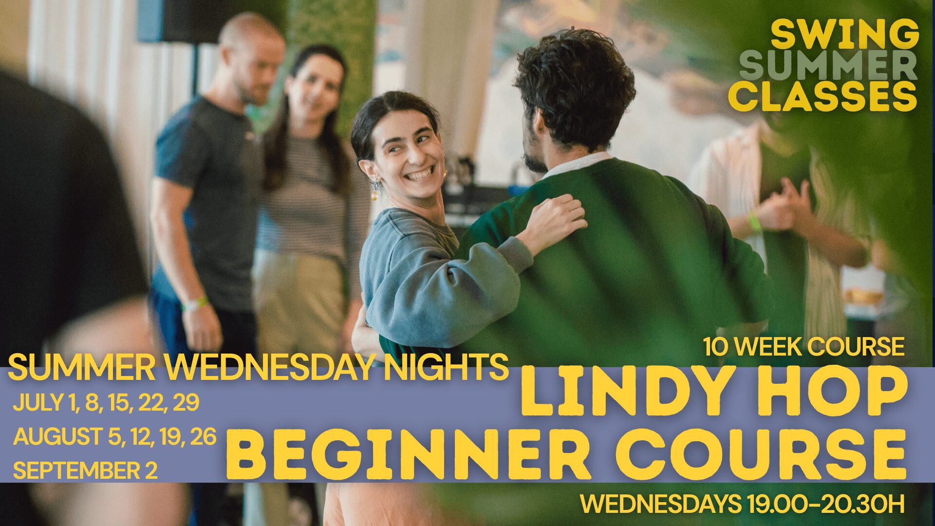 Lindy Hop Crash Course — Kompaszaal, Amsterdam